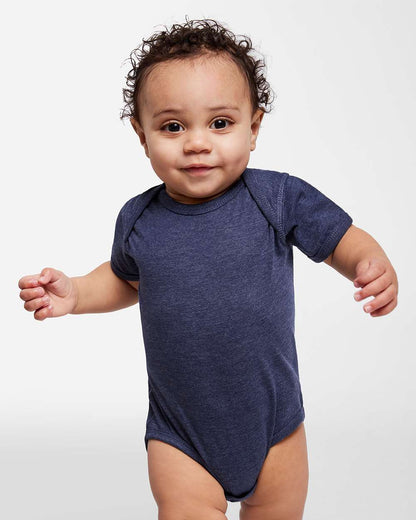 Rabbit Skins Infant Fine Jersey Bodysuit 4424 #colormdl_Vintage True Navy