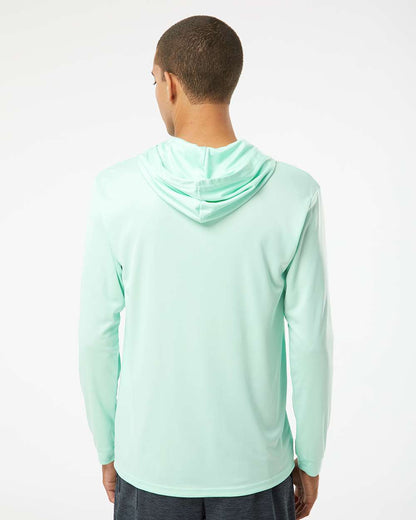 Paragon Unisex Bahama Performance Hooded Long Sleeve T-Shirt 220 #colormdl_Mint Green