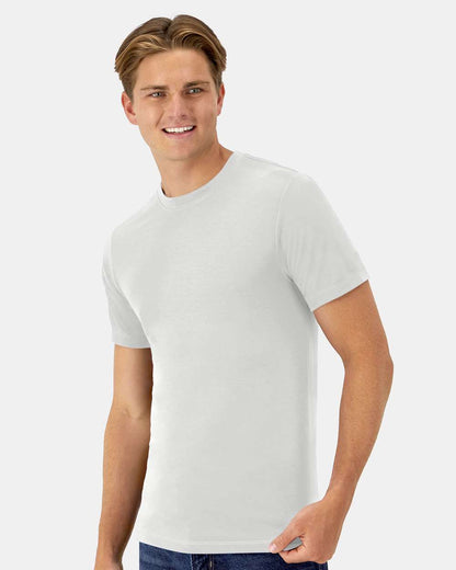 Hanes Unisex Cool DRI® Cotton Touch T-Shirt 4873 #colormdl_White