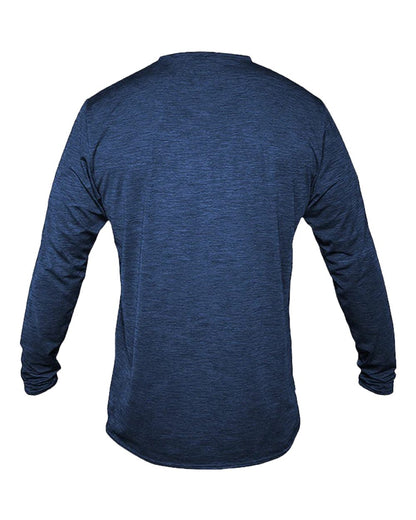 ANETIK Low Pro Tech Long Sleeve T-Shirt MVLPRL8 #color_Navy Heathered