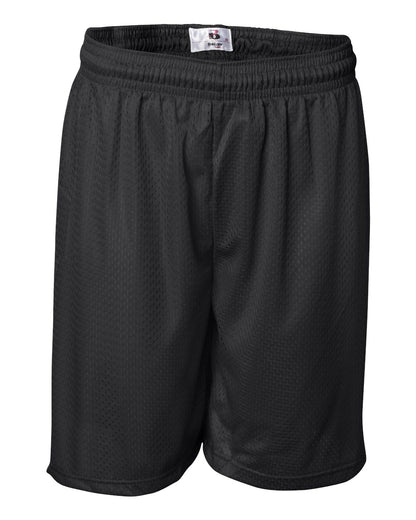 Badger Pro Mesh 7" Shorts 7207 #color_Black