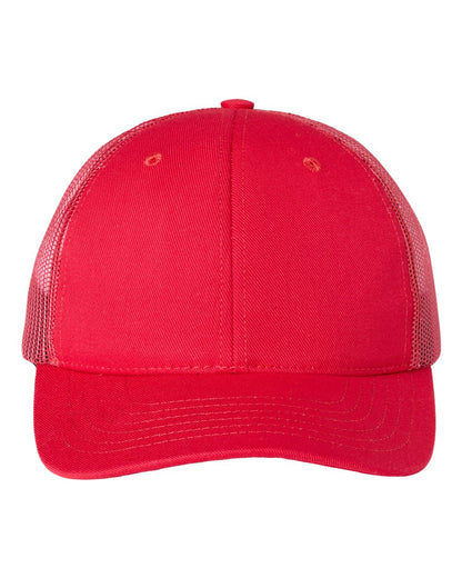 Classic Caps USA-Made Trucker Cap USA100 #color_Red