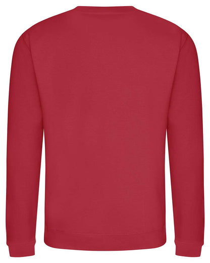 AWDis Youth Crewneck Sweatshirt JHY030 #color_Fire Red