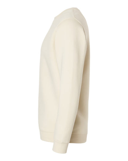 LAT Unisex Elevated Fleece Crewneck Sweatshirt 6925 #color_Natural