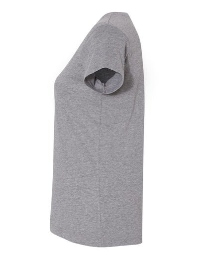 LAT Women's Fine Jersey Tee 3516 #color_Granite Heather