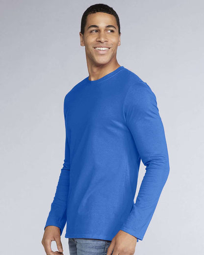 Gildan Softstyle® Long Sleeve T-Shirt 64400 #colormdl_Royal