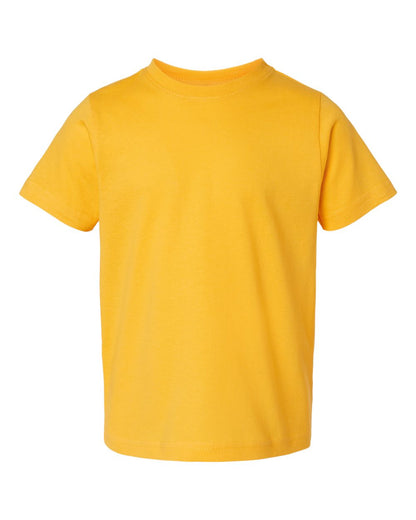Rabbit Skins Toddler Fine Jersey Tee 3321 #color_Gold
