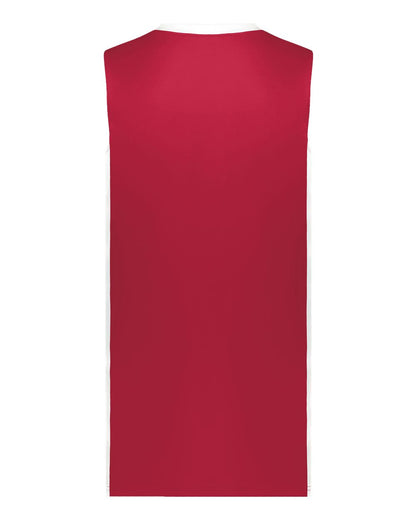 Augusta Sportswear Youth Match-Up Basketball Jersey 6887 #color_Scarlet/ White