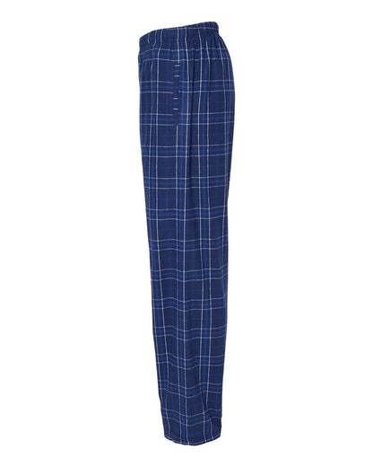 Boxercraft Harley Flannel Pants BM6624 #color_Navy Field Day Plaid