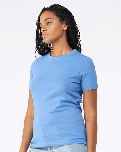 BELLA + CANVAS Women’s Relaxed Jersey Tee 6400 #colormdl_Carolina Blue