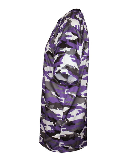 Badger Camo T-Shirt 4181 #color_Purple