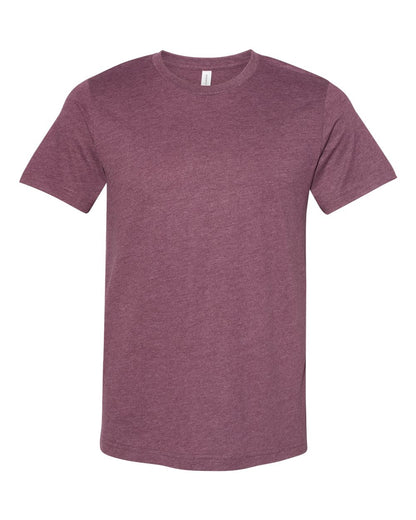 BELLA + CANVAS Sueded Tee 3301 #color_Heather Maroon