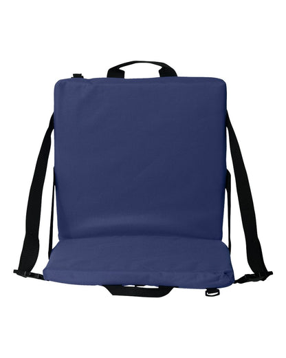 Liberty Bags Folding Stadium Seat FT006 #color_Navy