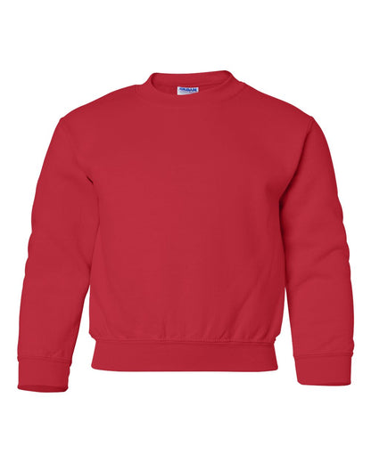 Gildan Heavy Blend™ Youth Sweatshirt 18000B #color_Red