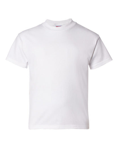 Hanes Essential-T Youth T-Shirt 5480 #color_White