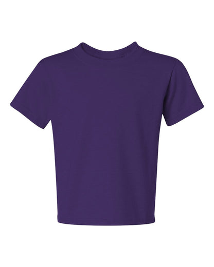 JERZEES Youth Dri-Power® 50/50 T-Shirt 29BR #color_Deep Purple