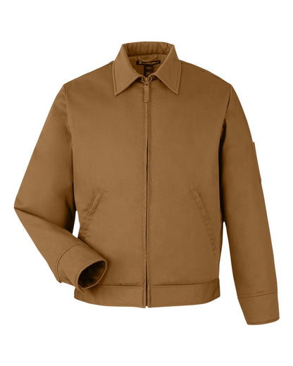 Harriton Unisex Tall ClimaBloc® Station Jacket M721T #color_Duck Brown