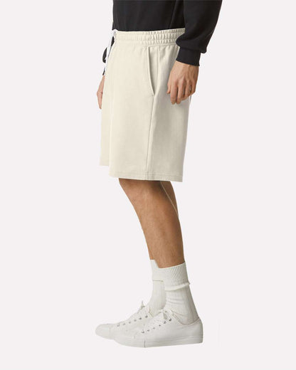 American Apparel Pique Unisex Gym Shorts 2PQ #colormdl_Bone