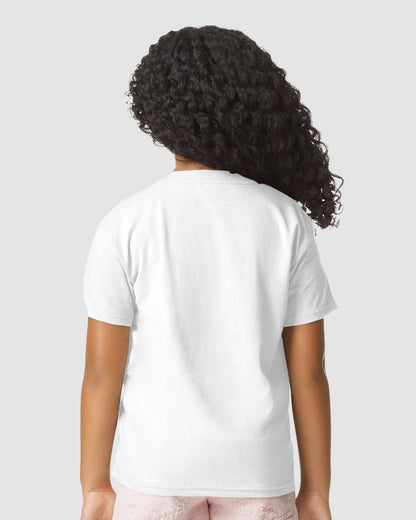 Gildan Youth Softstyle® CVC T-Shirt 64000BCVC #colormdl_White