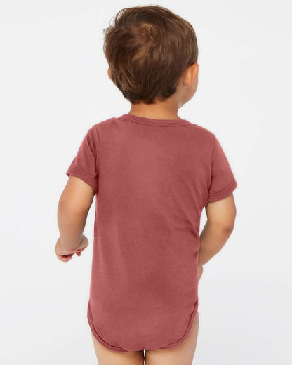 Rabbit Skins Infant Fine Jersey Bodysuit 4424 #colormdl_Rouge