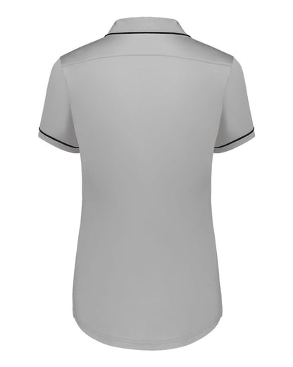 Holloway Women's CoolCore® Polo 222701 #color_Athletic Grey/ Black