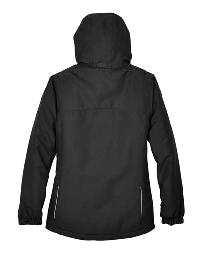 CORE365 Women's Brisk Insulated Jacket 78189 #color_Black