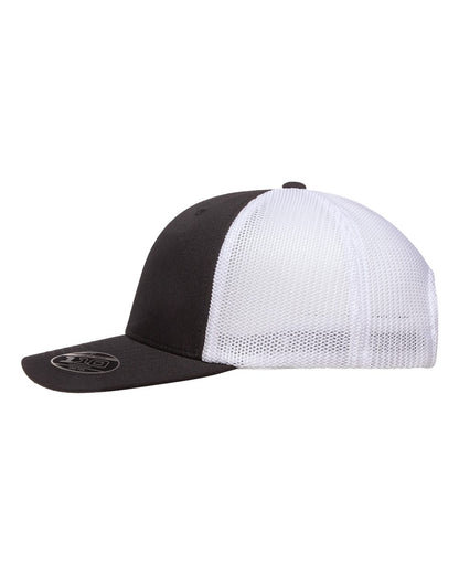 Flexfit 110® Recycled Mesh Cap 110R #color_Black/ White