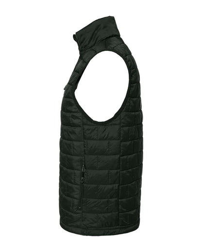 Burnside Elemental Puffer Vest 8703 #color_Black