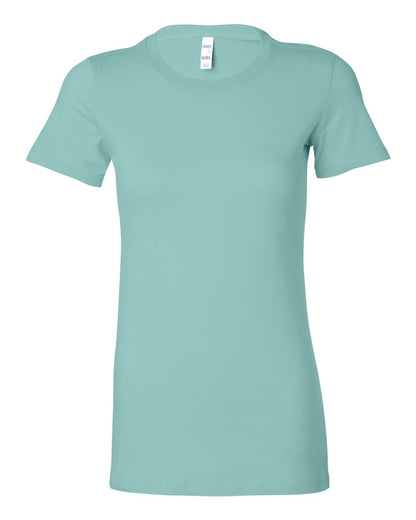 BELLA + CANVAS Women's Slim Fit Tee 6004 #color_Seafoam Blue
