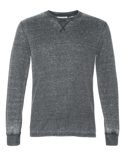 J. America Men's Vintage Zen Thermal Long Sleeve T-Shirt 8241 #color_Dark Smoke