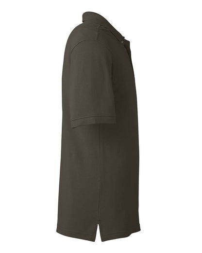 Harriton Men's Pique Polo M200 #color_Black