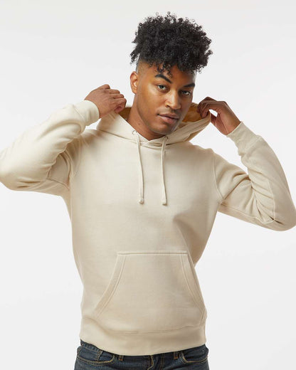 J. America Unisex BTB Fleece Hooded Sweatshirt 8720 #colormdl_Oyster