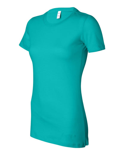 BELLA + CANVAS Women's Slim Fit Tee 6004 #color_Teal