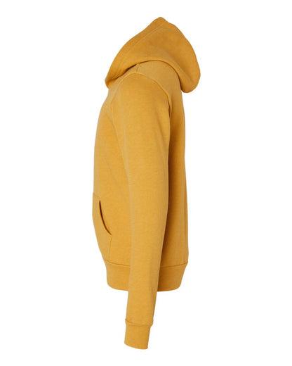 BELLA + CANVAS Youth Sponge Fleece Hoodie 3719Y #color_Heather Mustard