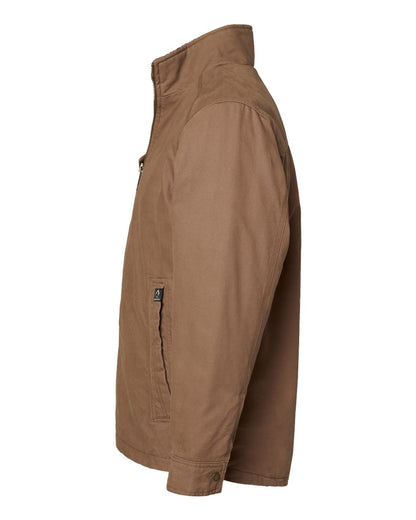 DRI DUCK Endeavor Canyon Cloth™ Canvas Jacket with Sherpa Lining 5037 #color_Field Khaki