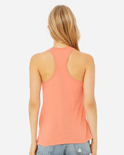BELLA + CANVAS Women's Jersey Racerback Tank 6008 #colormdl_Sunset