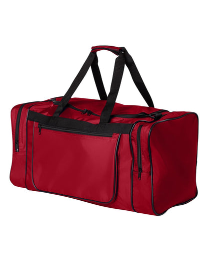 Augusta Sportswear 420-Denier Gear Bag 511 #color_Red