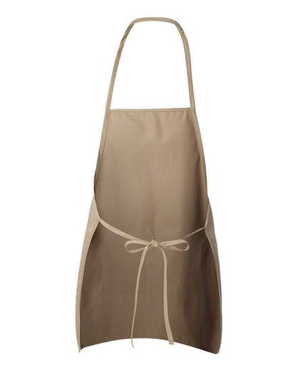 Liberty Bags Long Butcher Block Apron 5505 #color_Tan