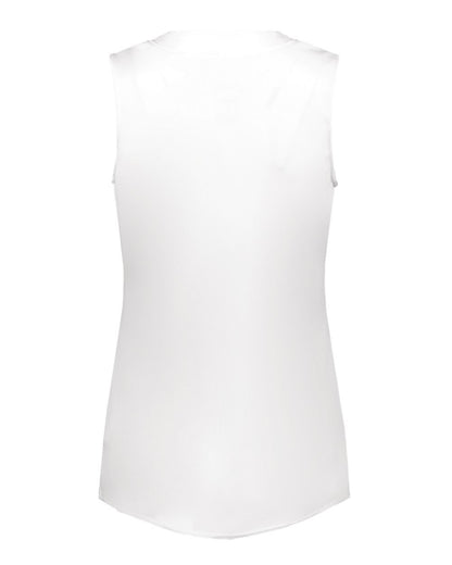 Augusta Sportswear Women's Cutter Jersey 6913 #color_White