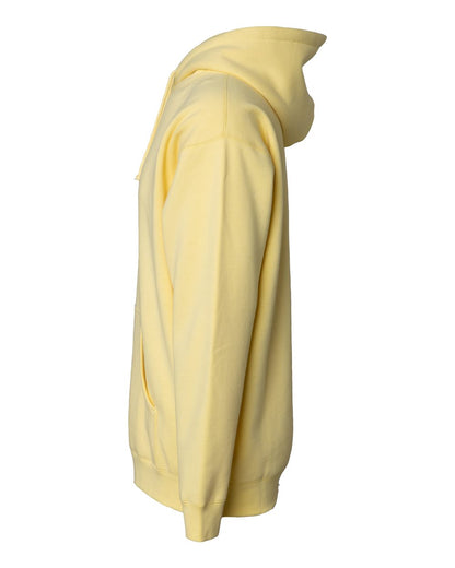 Independent Trading Co. Unisex Heavyweight Hooded Sweatshirt IND4000 #color_Light Yellow