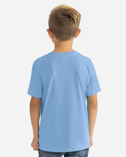 Next Level Youth CVC T-Shirt 3312 #colormdl_Heather Columbia Blue