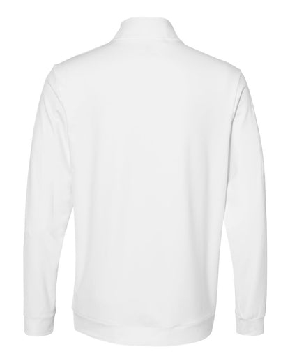 Adidas Men's Textured Quarter-Zip Pullover A295 #color_White