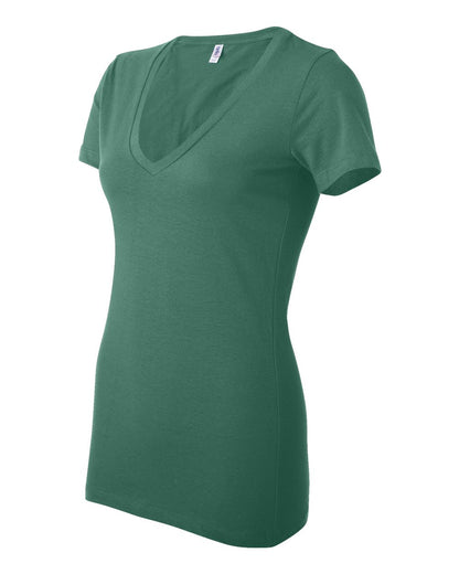 BELLA + CANVAS Women’s Jersey Deep V-Neck Tee 6035 #color_Kelly