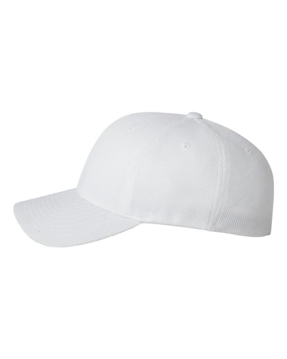 Flexfit Cool & Dry Piqué Mesh Cap 6577CD #color_White