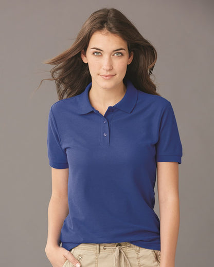 JERZEES Women's Easy Care Piqué Polo 537WR JERZEES Women's Easy Care Piqué Polo 537WR