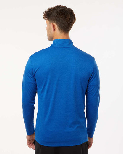AllPro Men's Pro-Lock Performance Mélange Quarter-Zip Pullover 4HM700 #colormdl_Royal Melange