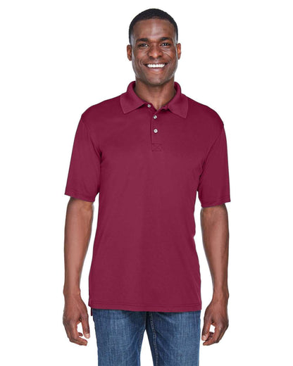 UltraClub Men's Cool & Dry Sport Performance Interlock Polo 8425 #colormdl_Maroon