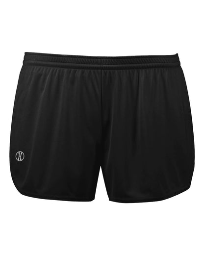 Holloway Women's PR Max Track Shorts 221336 #color_Black