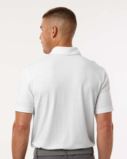 Adidas Men's Blended Printed Polo A702 #colormdl_White