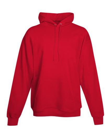 Hanes Unisex EcoSmart® Hooded Sweatshirt P170 #color_Athletic Red
